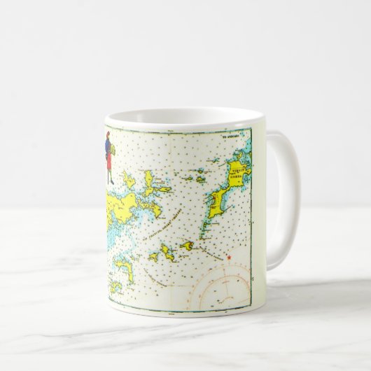 Britse Maagdeneilanden Mok (Voorkant rechts)