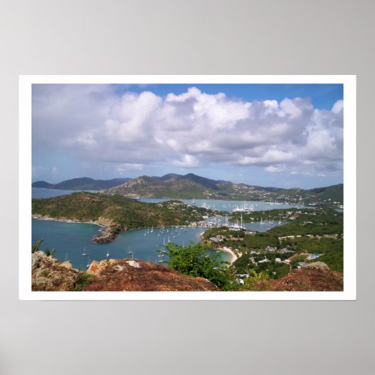 Britse Maagdeneilanden Poster (Voorkant)