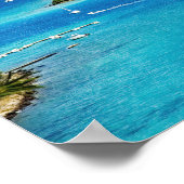 Britse Maagdeneilanden Poster (Hoek)