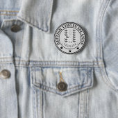 Britse Maagdeneilanden Ronde Embleem Button 5,7 Cm (In situ)