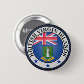 Britse Maagdeneilanden Ronde Embleem Ronde Button 5,7 Cm (Voorkant /achterkant)