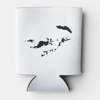 Britse Maagdeneilanden Silhouet Blikjeskoeler