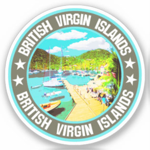 Britse Maagdeneilanden Sticker