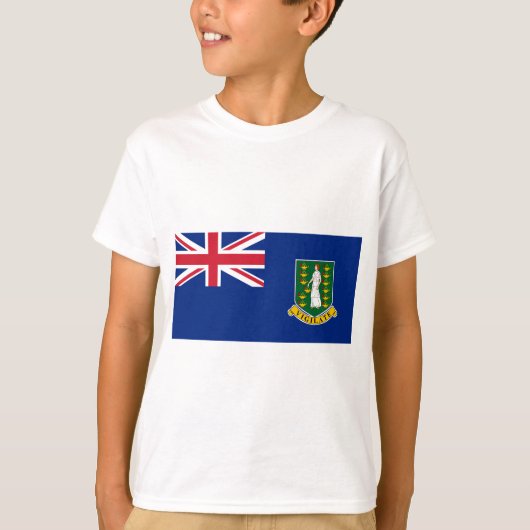 Britse Maagdeneilanden T-shirt (Voorkant)
