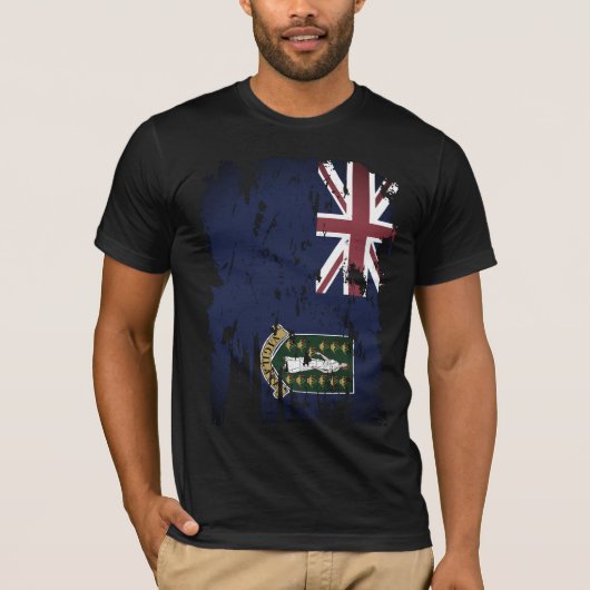 Britse Maagdeneilanden T-shirt (Voorkant)