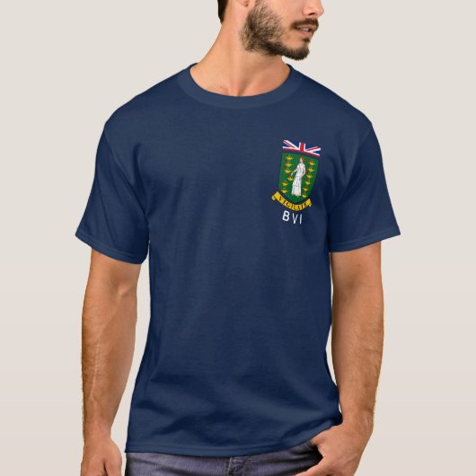 Britse Maagdeneilanden T-shirt (Voorkant)