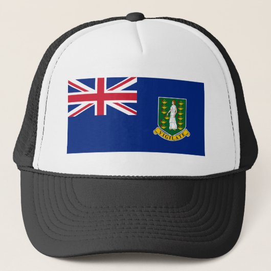 Britse Maagdeneilanden Trucker Pet (Voorkant)