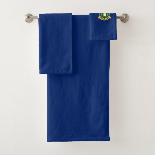 Britse Maagdeneilanden Vlag Bad Handdoek Set (Insitu)