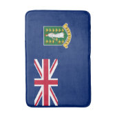 Britse Maagdeneilanden Vlag Badmat (Voorkant Verticaal)