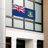 Britse Maagdeneilanden Vlag Banner (Buitenkant Gebouw)