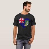 Britse Maagdeneilanden Vlag Hart Liefde Pullover H (Voorkant volledig)