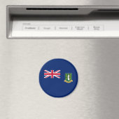 Britse Maagdeneilanden Vlag Magneet (Insitu (Vaatwasser))