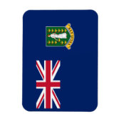 Britse Maagdeneilanden Vlag Magneet (Verticaal)
