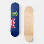 Britse Maagdeneilanden Vlag Persoonlijk Skateboard (Voorkant)