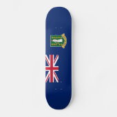 Britse Maagdeneilanden Vlag Persoonlijk Skateboard (Voorkant)
