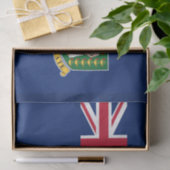 Britse Maagdeneilanden Vlag Tissuepapier (Geschenk)