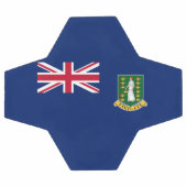 Britse Maagdeneilanden Vlag Voetbal (Enkel)