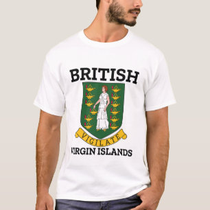 Britse Maagdeneilanden wapen T-shirt