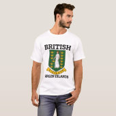 Britse Maagdeneilanden wapen T-shirt (Voorkant volledig)