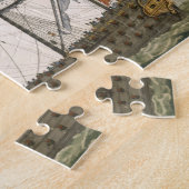 Britse marine: een eersteklas schip dat de Witte E Legpuzzel (Zijkant)