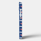 Britse Mini Cooper-harten - Blauw Case-Mate iPhone Case (Achterkant / Links)
