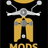 Britse Mods 1964 Waterfles