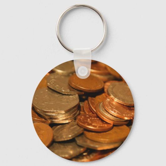Britse munten sleutelhanger (Voorkant)