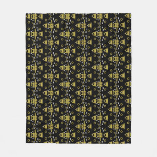 Britse Narrowboat Gifts Fleece Deken