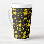 Britse Narrowboat Gifts Latte Mok (Linkerhoek)