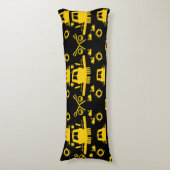 Britse Narrowboat Gifts Lichaamskussen (Voorkant Verticaal)