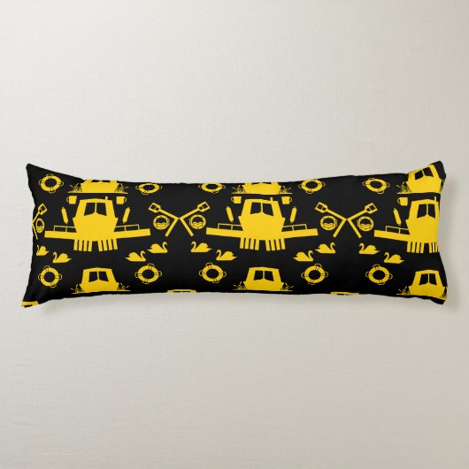 Britse Narrowboat Gifts Lichaamskussen (Voorkant)