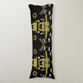 Britse Narrowboat Gifts Lichaamskussen (Voorkant Verticaal)