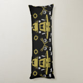 Britse Narrowboat Gifts Lichaamskussen (Achterkant (Verticaal))