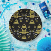 Britse Narrowboat Gifts Papieren Bordje (Feest)