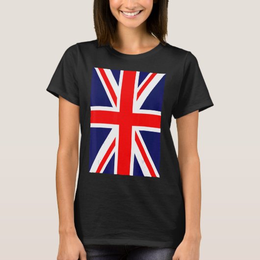 Britse National Flag Union Jack T-shirt (Voorkant)