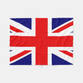 Britse nationale vlag - Union Jack Fleece Deken (Voorkant (Horizontaal))
