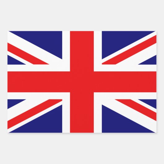 Britse nationale vlag - Union Jack Inpakpapier Vel (Voorkant 3)