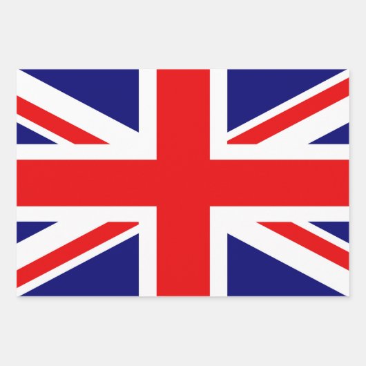 Britse nationale vlag - Union Jack Inpakpapier Vel (Voorkant)