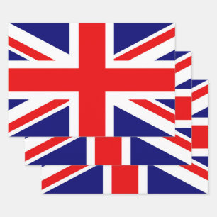 Britse nationale vlag - Union Jack Inpakpapier Vel