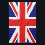 Britse nationale vlag - Union Jack Theedoek<br><div class="desc">UNION JACK - DE BRITISH FLAG De Union Jack of Union Flag is de facto nationale vlag van het Verenigd Koninkrijk.</div>