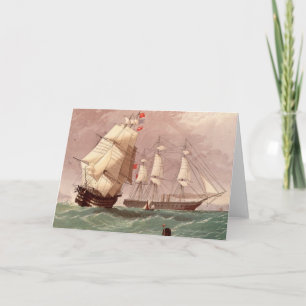 Britse oorlogsschipHMS Strijder Kaart