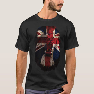 Britse Patriotische Leeuw T-shirt