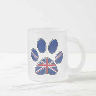 Britse patriotkat matglas koffiemok