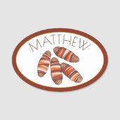 Britse piggen in Blankets kerstfeest Naamplaatje (Voorkant)