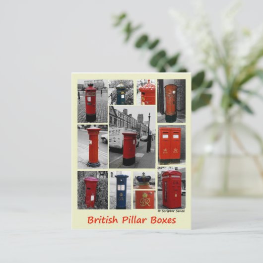 Britse pilotendozen briefkaart (Staand voorkant)