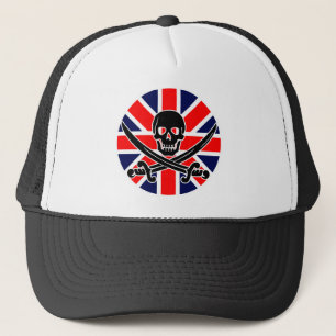 Britse piratenvlag. trucker pet