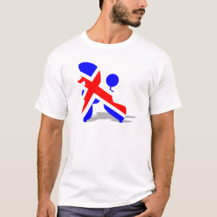 Britse poedel t-shirt