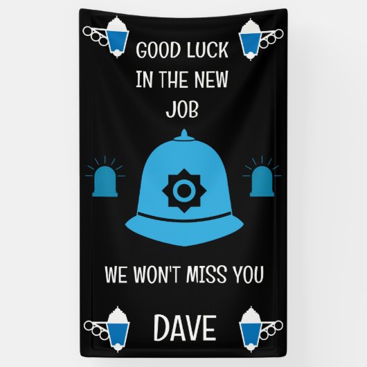 Britse Politie Cadeaus en Accessoires   Spandoek (Verticaal)