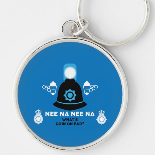Britse Politie Geschenken en Accessoires Sleutelhanger (Voorkant)