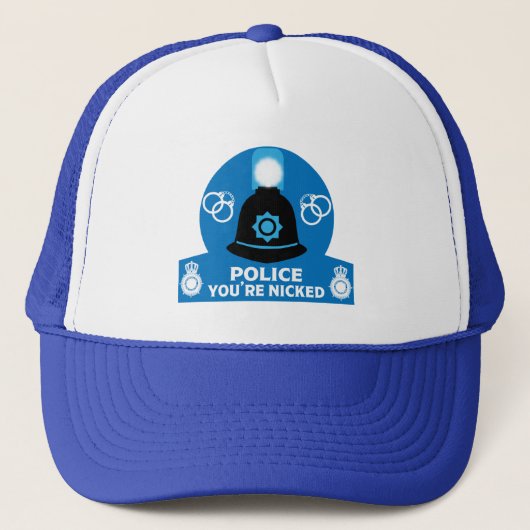 Britse politie Gifts and Accessoires Latte Mok Trucker Pet (Voorkant)
